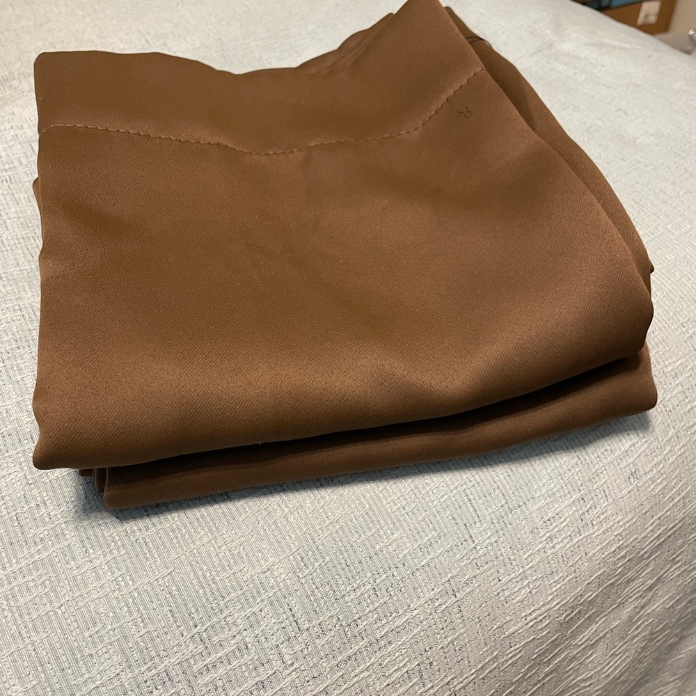 Eclipse chocolate brown curtains.